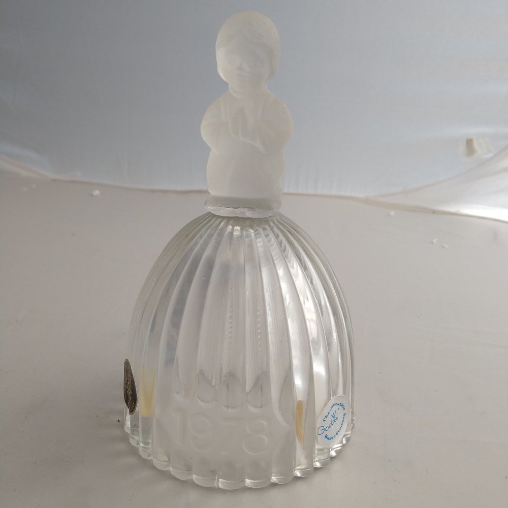 Goebel Crystal Christmas Bell